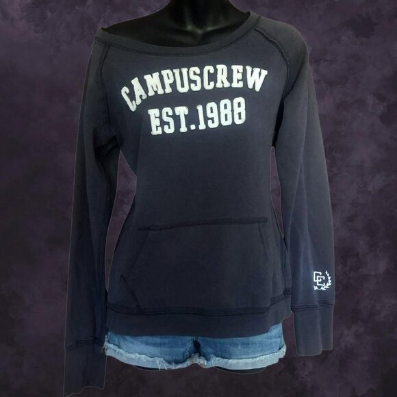 Campus Crew Slouchy Sweater - Picture 1 of 5